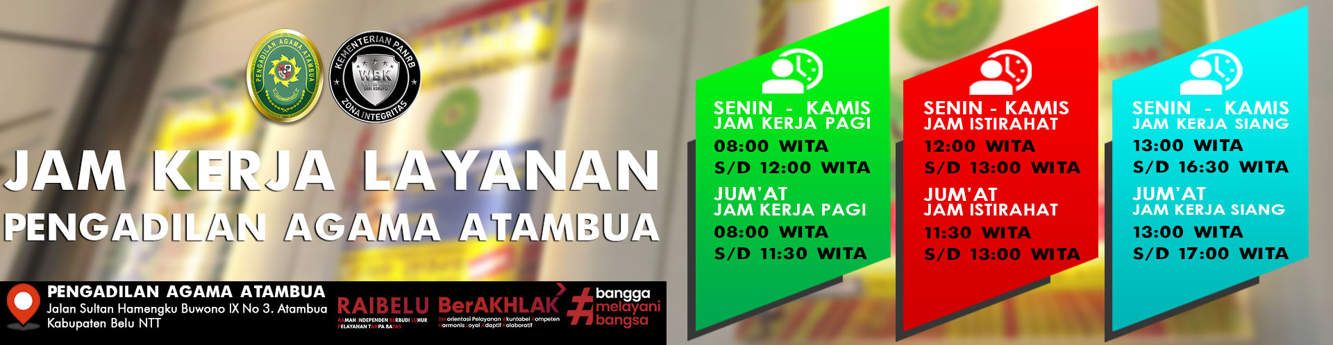 Jam Kerja Satker
